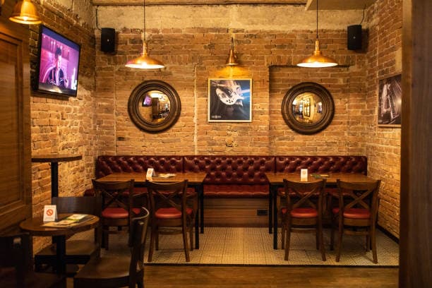 Café Accent Wall